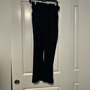 Navy High Waist Pants